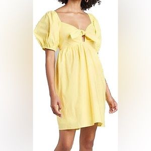 Wild Fable Keyhole Puff Sleeve Babydoll Dress